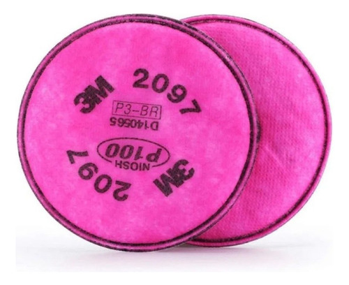 Kit Respirador 3m Reutilizable Serie 7500 Con Filtros 2097