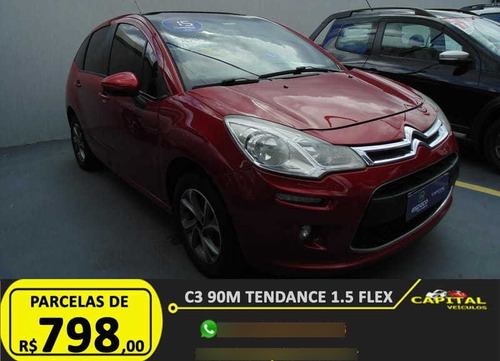 Imagem 5 de 15 de Citroen C3 1.5 Tendance 8v Flex 4p Manual 2015