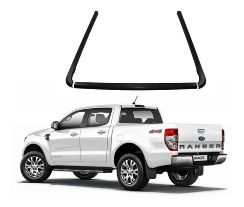  Kit Cubre Riel Pickup Ford Ranger 13-19 Plastico (no Fibra)