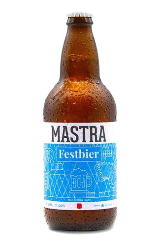 Cerveza Mastra Artesanal, Botella 500ml - Estilo Festbier