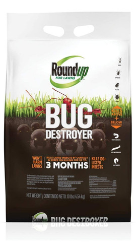 Roundup Para Destruir Insectos De Césped: Mata Hormigas, Ara