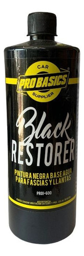 Black Restorer, Restaurador Para Plasticos Negros De 250ml