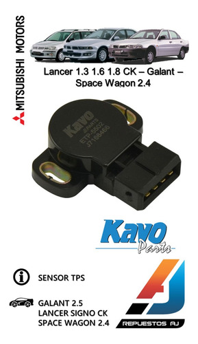 Sensor Tps Mitsubishi Signo Lancer Galant Space Wagon