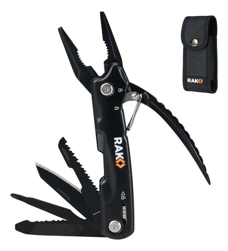 Pinzas Multiherramienta Rak Pro Tools 12 En 1 Para Acampar Y