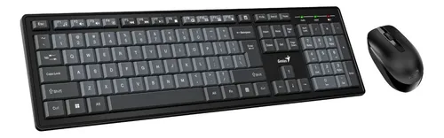 Kit Teclado Y Mouse Inalambrico Genius Km-8200 Dual Color