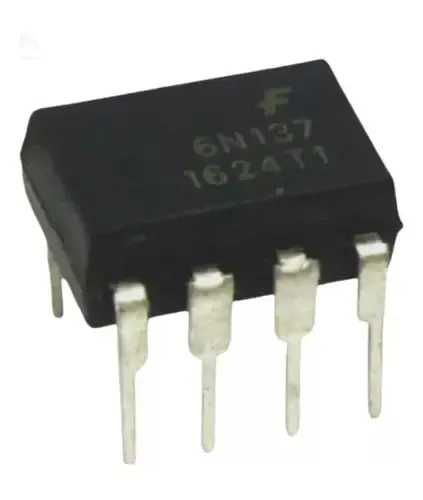 10 Pezzi 6N137 DIP8 Isolatore Ottico FSC 2.5kVRMS 1 Canale - Componenti Elettronici - Foto 2
