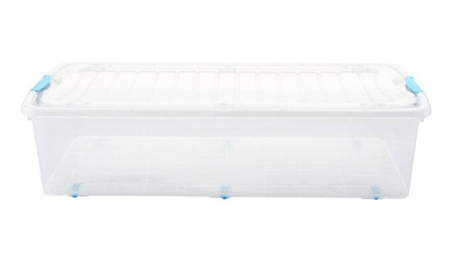 Caja Organizadora Bajo Cama 48 Litros Con Ruedas