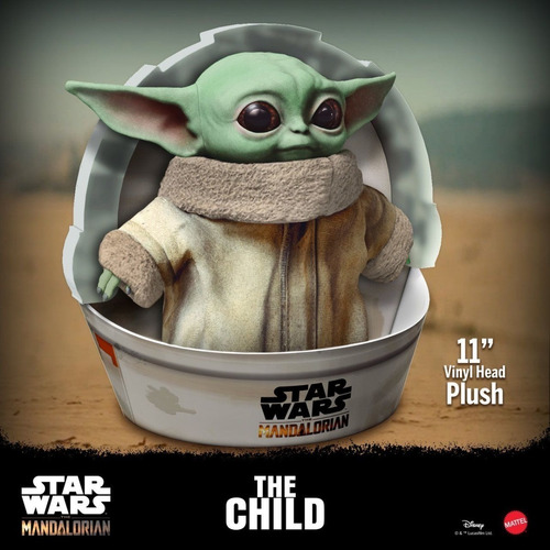The Child Baby Yoda 28cm Star Wars Mandalorian Disney Mattel