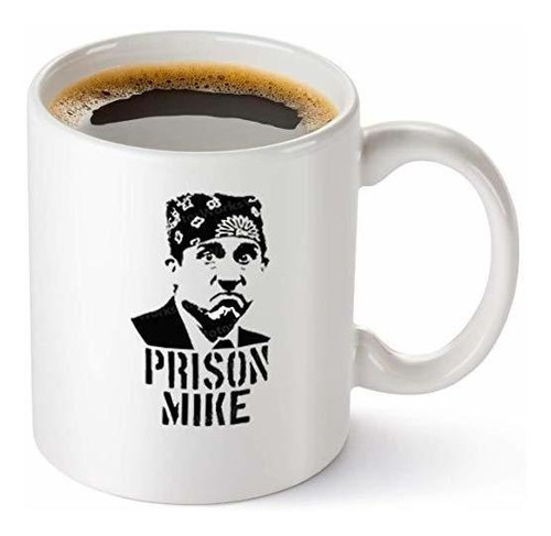 Mike Prisión Taza - La Oficina De Mercancías | Taza Divertid