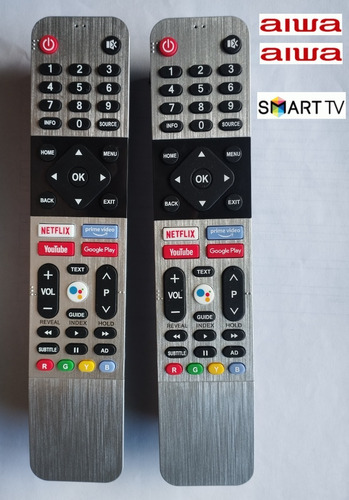 Control Remoto Tv Aiwa Smart Tv Led  Modelo Led557uhd