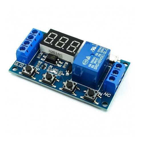 Temporizador Programable Relé  999 Ajustable Arduino