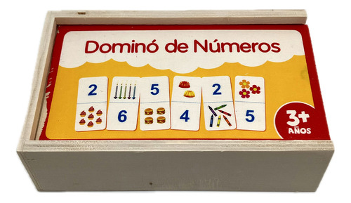 Domino De Madera Números