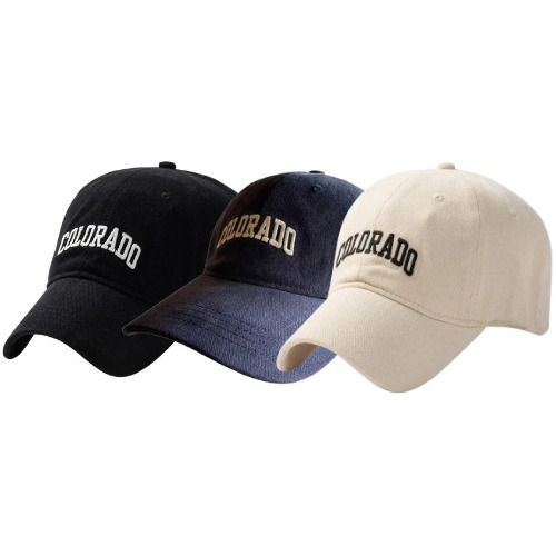 Sombrero Gorro Pack / Visera Curva Pack 3 Unidades 3 Colores