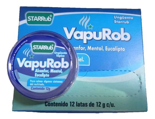 Ungüento Mentol Crema Pomada De Eucalipto Congestión Picor