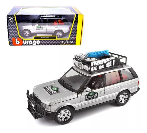 Camioneta Coleccion Auto Burago Range Rover Escala 1/24 Meta
