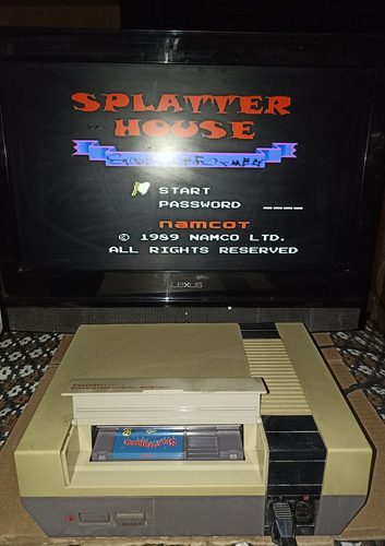 Splatterhouse Wanpaku Graffiti R-pro Nes