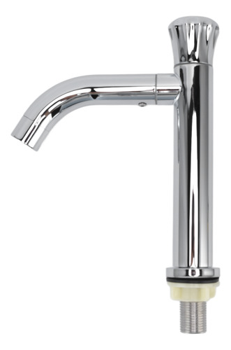Grifo De Agua Para Fregadero G1/2 De Acero Inoxidable De Una