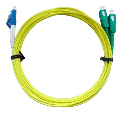 Lc/sc (apc) 1 Mts Duplex Monomodo Fibra Óptica Patch Cord