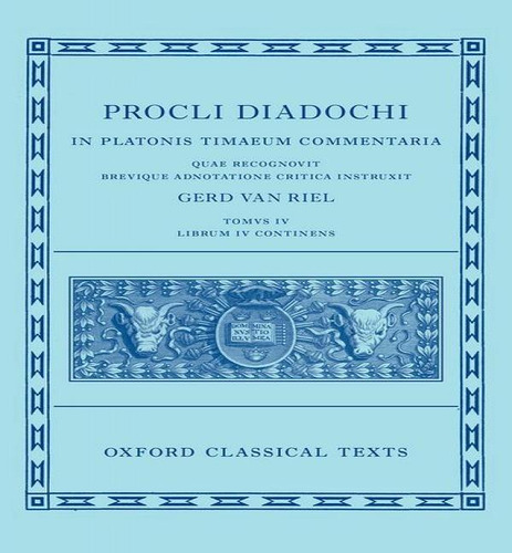 Libro Proclus: Commentary On Timaeus, Book 4 (procli Diad...