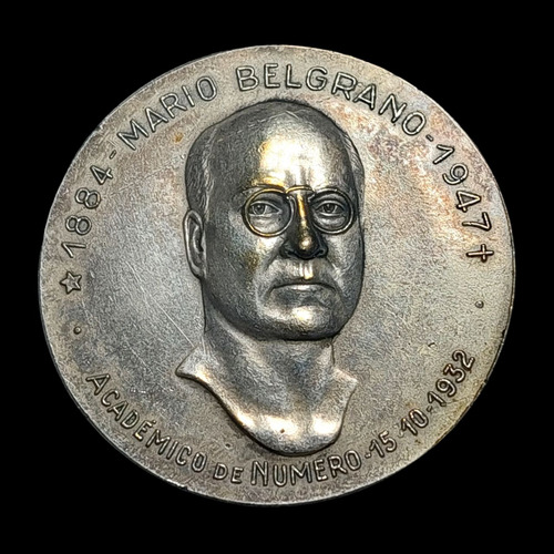 Medalla Academia Nacional De La Historia Mario Belgrano -615