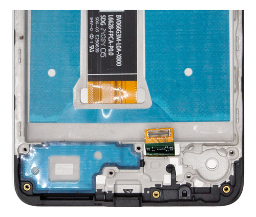 Pantalla Con Marco Compatible Con Moto G04 Lcd Black