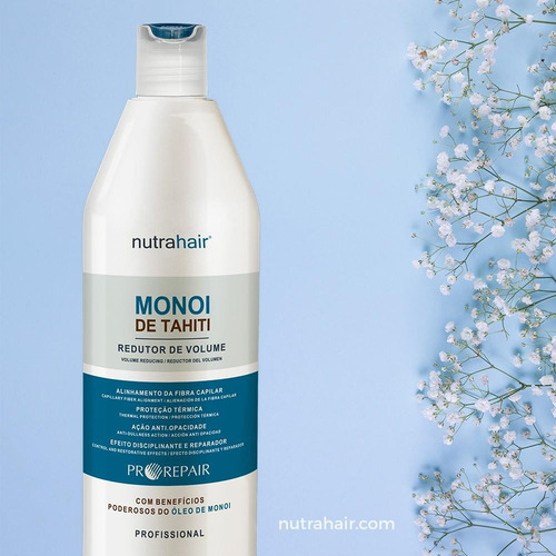 Progressiva Monoi De Tahiti (3 Ítens) Nutra Hair