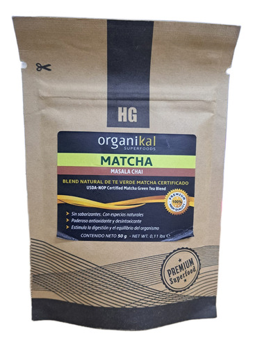 Organikal-superfoods Matcha Masala Chai 50gr