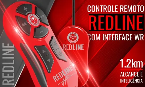 Controle Longa Distanciajfa Redline Wr P Multimídia Vermelho