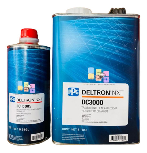 Kit Transparente Dc3000 Con Dch3085 Ppg Deltron 