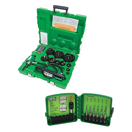 Greenlee 7310sb Hidraulico Slug Buster Punch Kit Bundle W 2