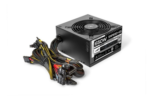 Imagen 3 de 8 de Fuente 650w Sentey Snp650-gs 80+ Gamer 80 Plus White
