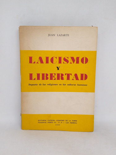 Laicismo Y Libertad Juan Lazarte 