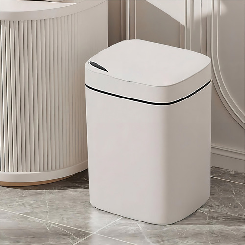 Lixeira De Banheiro Sem Toque. Sensor De Movimento Automátic