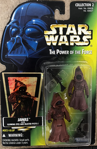 Star Wars Jawas Con Glowing Eyes And Blaster Pistols (Usado)