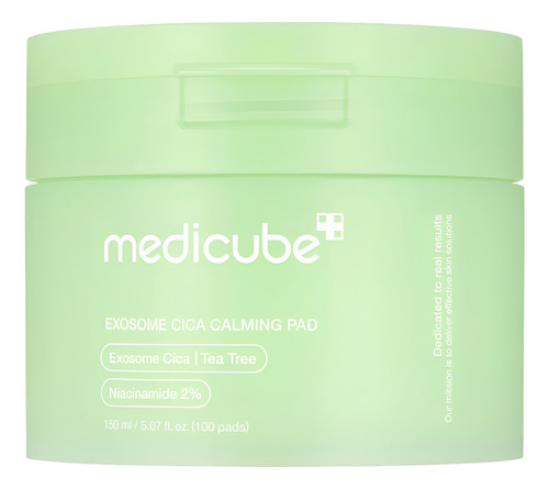 Medicube Exosome Cica Calming Pads Calmantes 100 Piezas Momento De Aplicación Día/noche Tipo De Piel Sensible