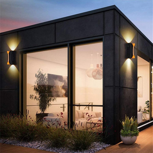 Dehobo Luz Cálida 3000K Led Lámpara Led Exterior De Pared Jardin Impermeable Arbotante Lamparas Exteriore Pared Lampar Iluminacion Exterioras Para Pared Lamparas Led Lampara Exterior Focos Para Jardin