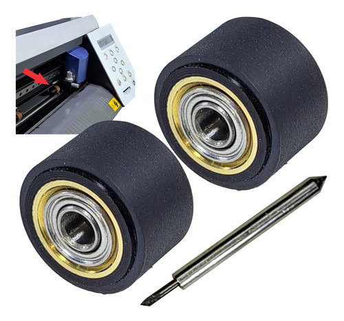 Roland Pinch Roller Plotter Serie De Corte + Navaja Gratis