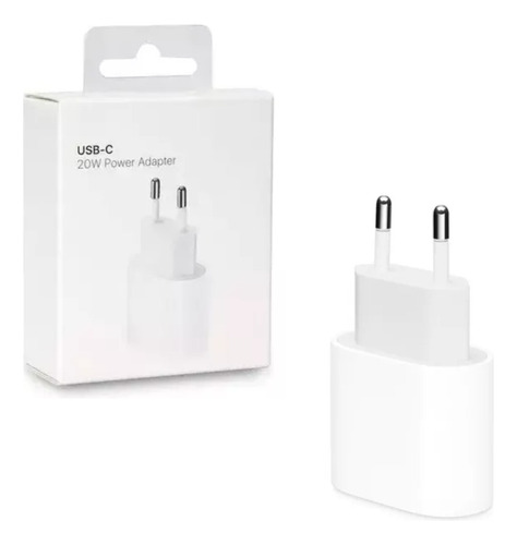 Cargador Adaptador Ficha 20w Carga Rápida Usb-c Max Calidad