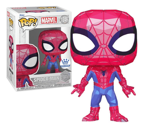 Funko Pop Spiderman Facet #1246 Disney 100th Funko Exclusive