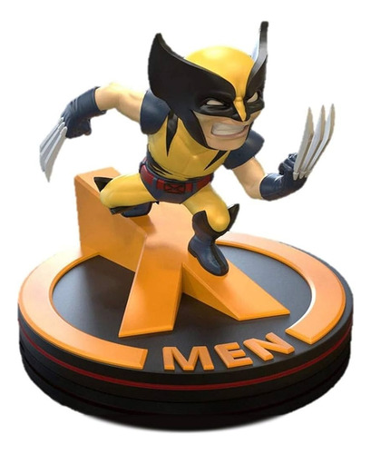 Quantum Mechanix Wolverine Q-fig Xmen Nuevo No Funko Se