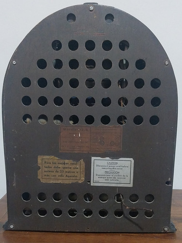 Radio Antigua Capilla Rca Víctor Modelo 112-b. Años 30. (Usado)