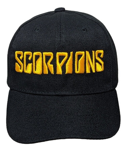 Gorra Curva Bordada Scorpions