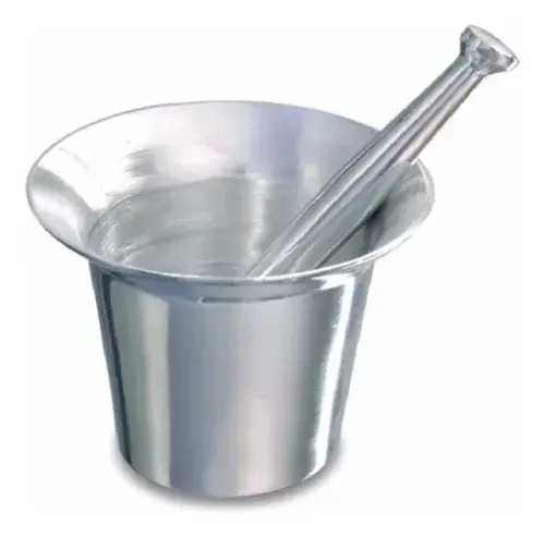 Pilão Para Tempero,almofariz Alumínio Fundido