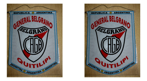 Banderin Chico 13cm General Belgrano Quitilipi Chaco