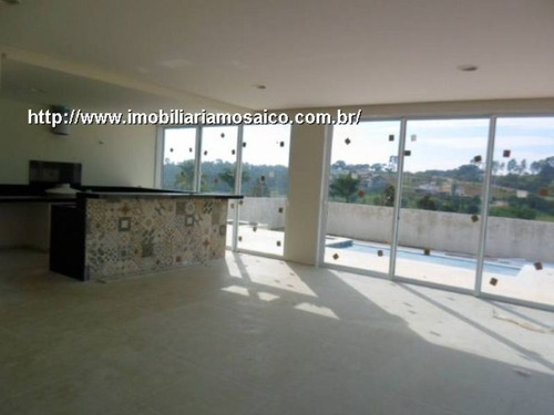 Imagem 1 de 7 de Maravilhosa Residência Com 3 Suítes, Escritório, Piscina Com Espelho D'agua - 87337 - 4491424