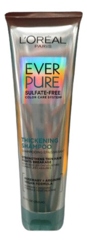 Loréal Paris Shampoo Ever Pure Sin Sulfatos, 250ml