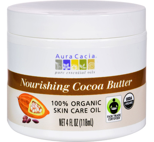 Aura Cacia Puro Aromaterapia Natural De Manteca De Cacao