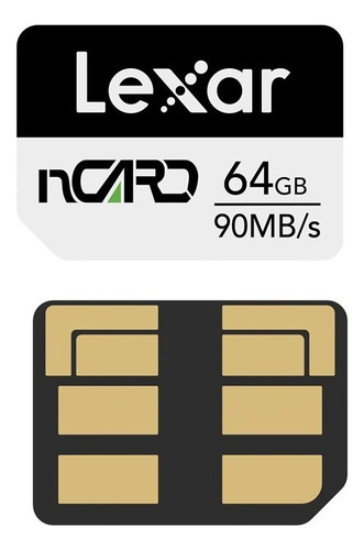 Lexar Ncard - Tarjeta De Memoria Nano (64 Gb Nm)