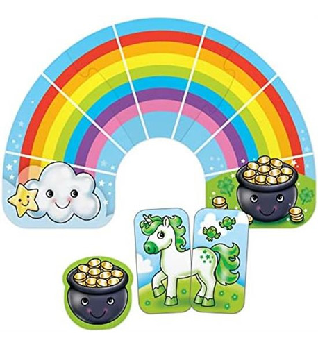 Juego De Mesa Unicornios Arcoíris