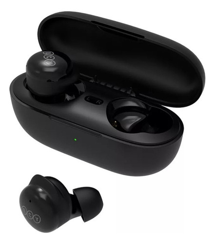 Fone Qcy T17 Bluetooth 5.1 Modo Game E Cancelamento De Ruído Preto